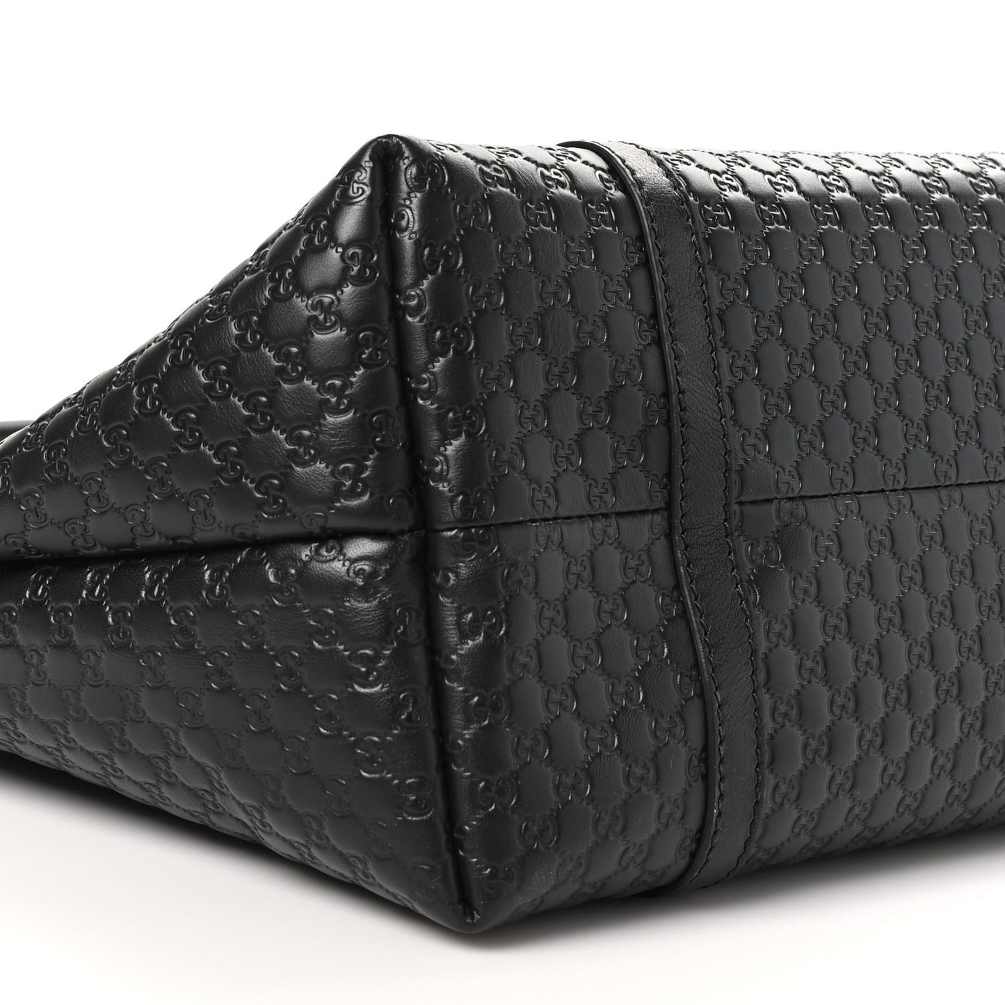 Microguccissima Medium Joy Tote Black