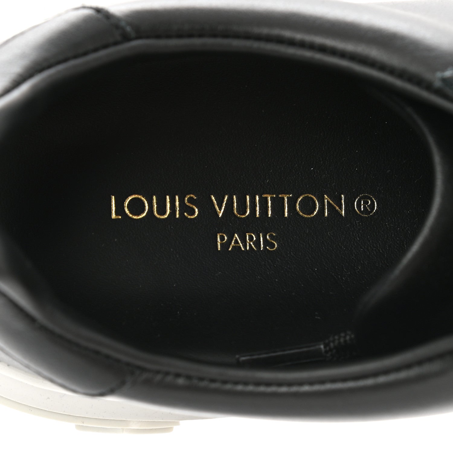 Louis Vuitton Calfskin Time Out Sneakers 37.5 Black 7 of 7