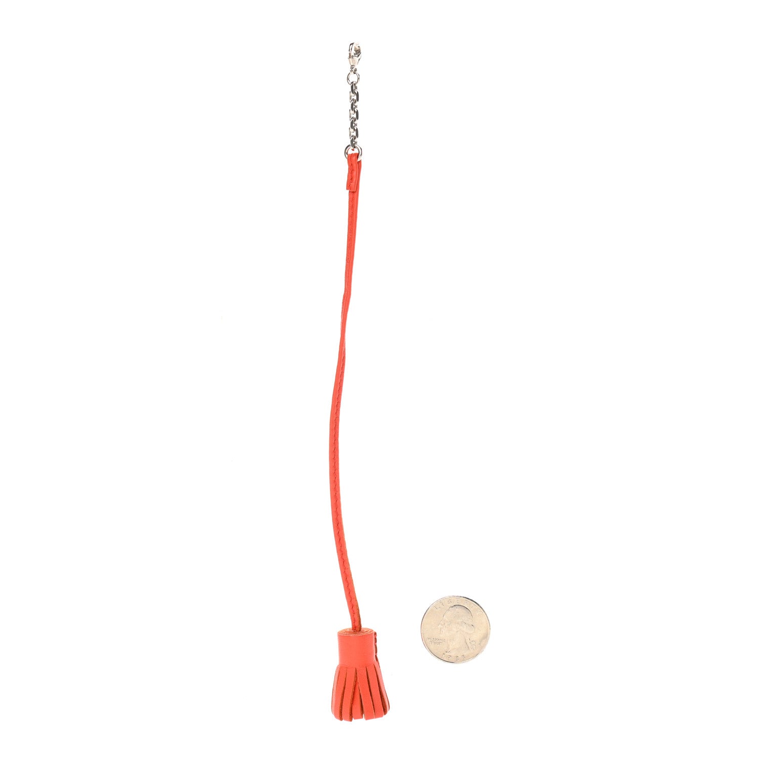 Hermes Milo Lambskin Notebook Page Marker Carmencita PM Orange 2 of 4