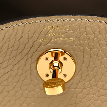 Hermes Taurillon Clemence Mini Lindy 20 Trench 6 of 11