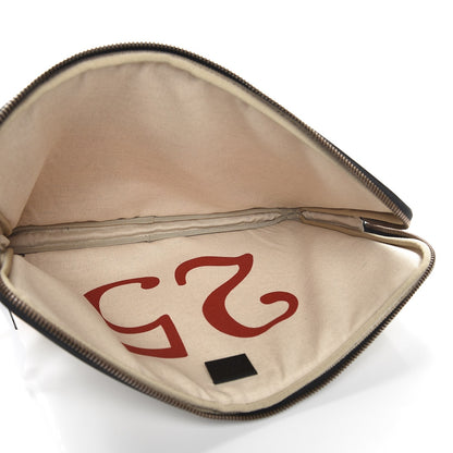 Gucci GG Supreme Monogram Angry Cat Print Laptop Case Beige Ebony 5 of 8