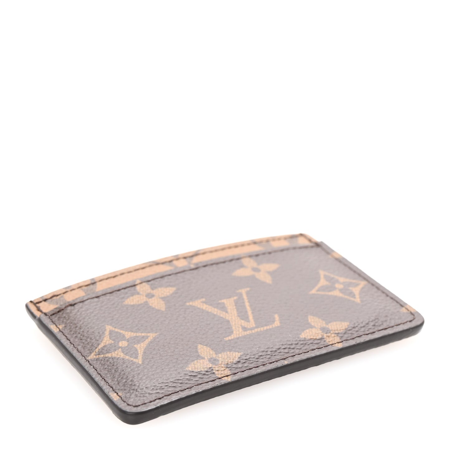 Reverse Monogram Card Holder