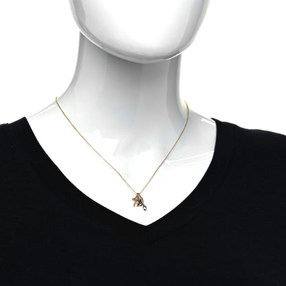 Tiffany 18K Rose Gold Wine and Dine Pendant Necklace 2 of 6