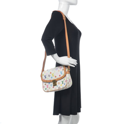 Louis Vuitton Monogram Multicolor Sologne White 2 of 19