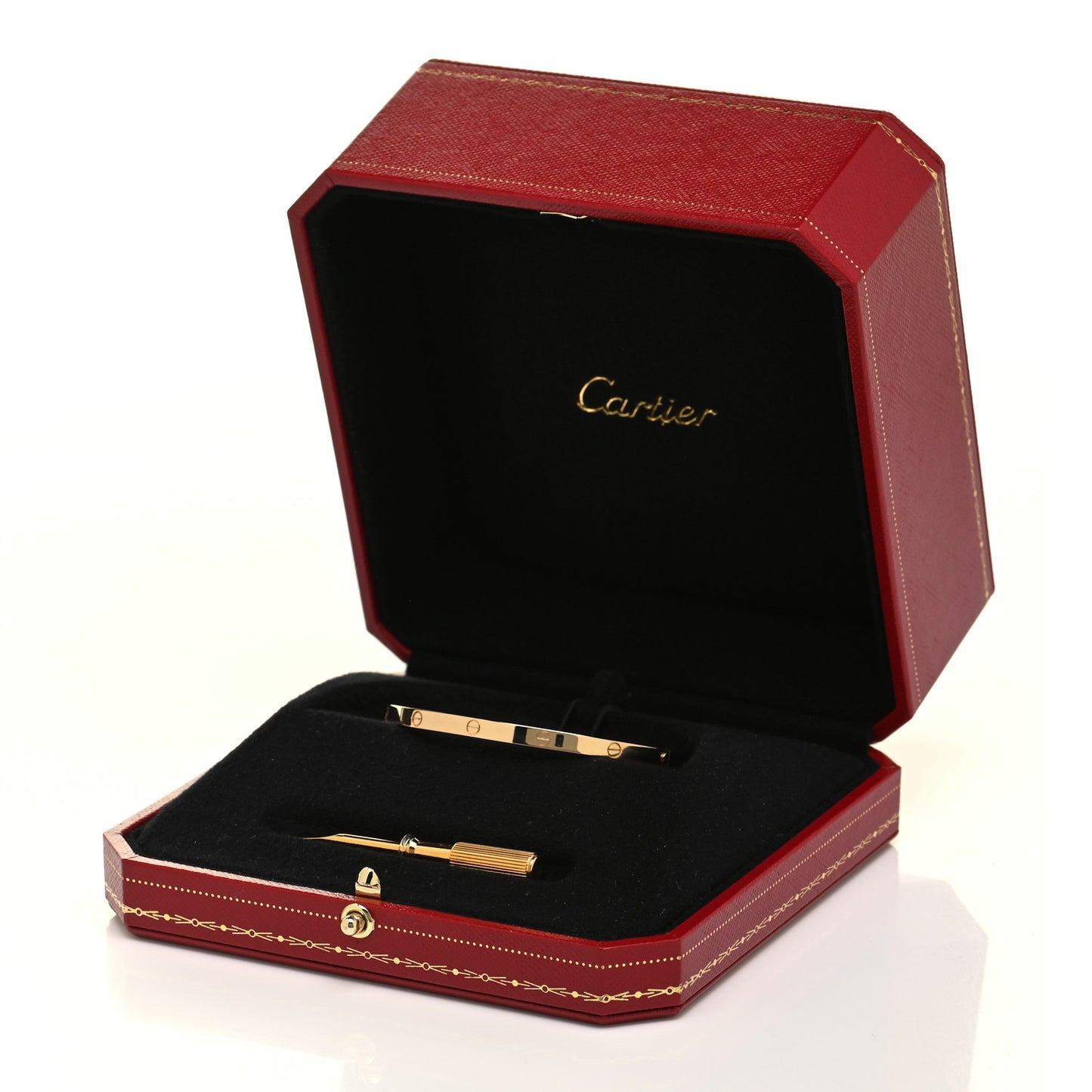 18K Yellow Gold Small LOVE Bracelet 16