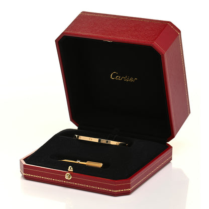 Cartier 18K Yellow Gold Small LOVE Bracelet 16 6 of 7