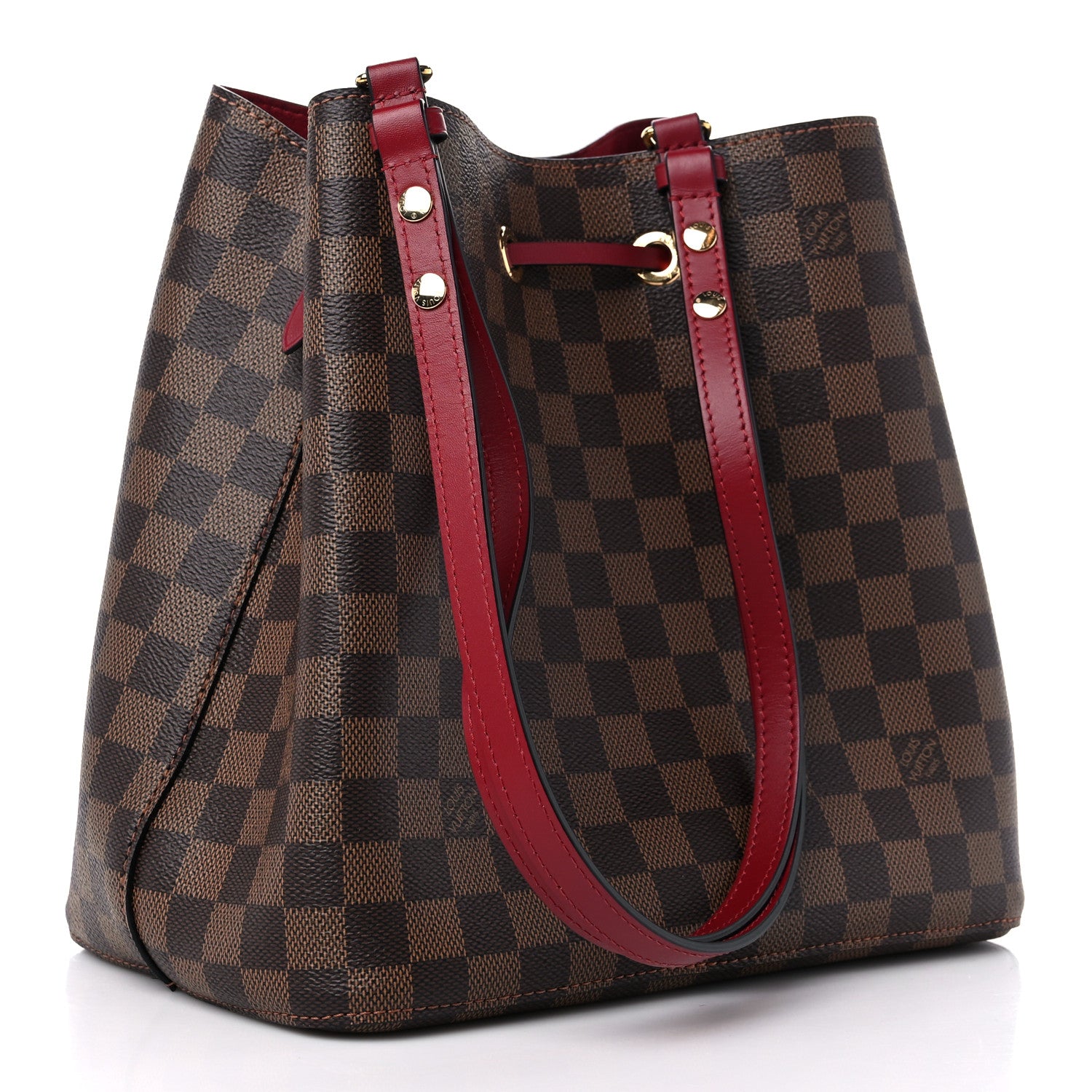Louis Vuitton Damier Ebene Neonoe MM Cherry Berry 4 of 11