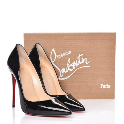 Christian Louboutin Patent So Kate 120 Pumps 39.5 Black 10 of 10