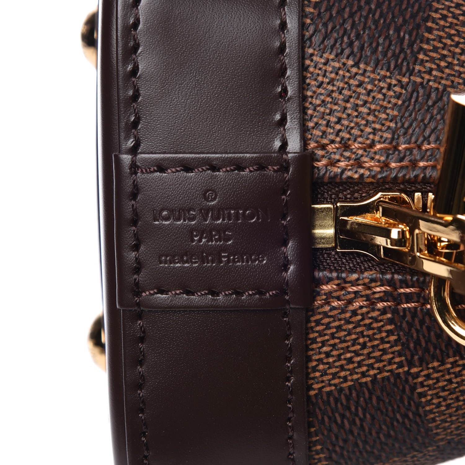 Louis Vuitton Damier Ebene Alma BB 6 of 7