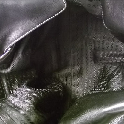 Prada Tessuto Nylon Leather Easy Shoulder Bag 12 of 12