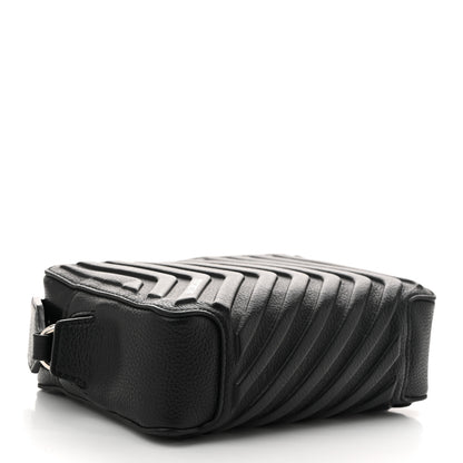 Balenciaga Grained Calfskin Embossed Car Camera Bag Black 4 of 10