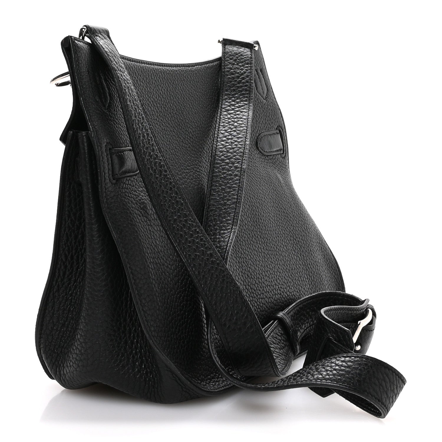 Hermes Taurillon Clemence Jypsiere 28 Black 3 of 11