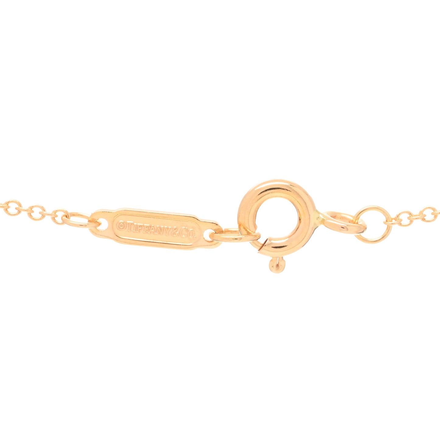 18K Rose Gold Diamond Metro Heart Pendant Necklace