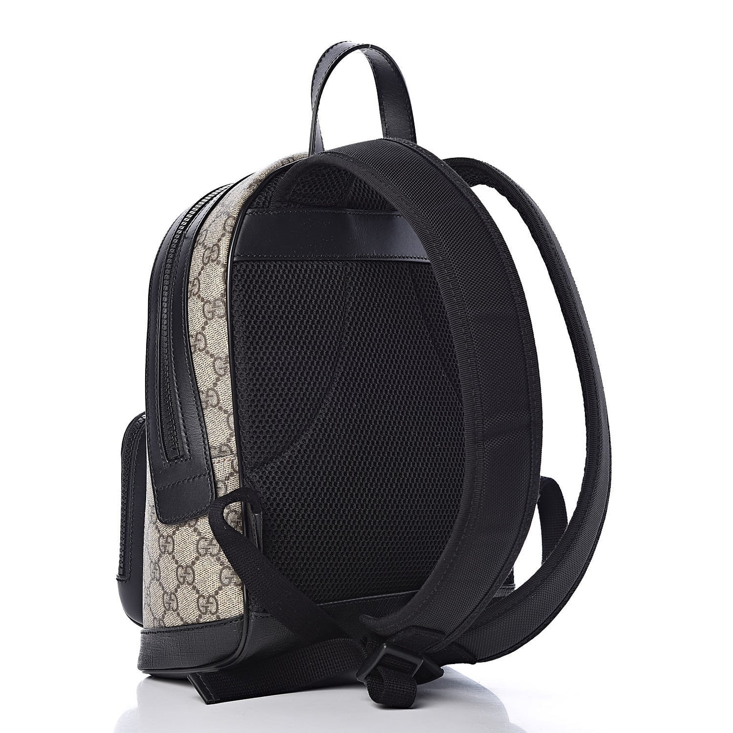 GG Supreme Monogram Small Eden Day Backpack Black