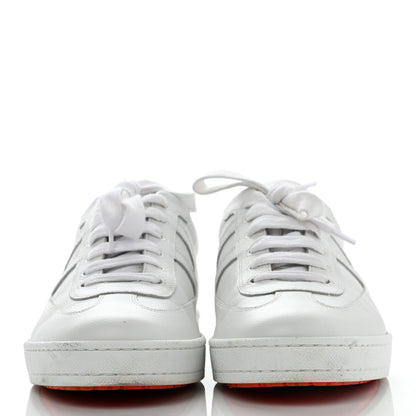 Hermes Epsom Womens Boomerang Sneakers 41 White 2 of 11
