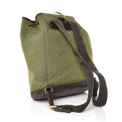 Louis Vuitton Mini Monogram Montsouris GM Backpack Kaki 3 of 13