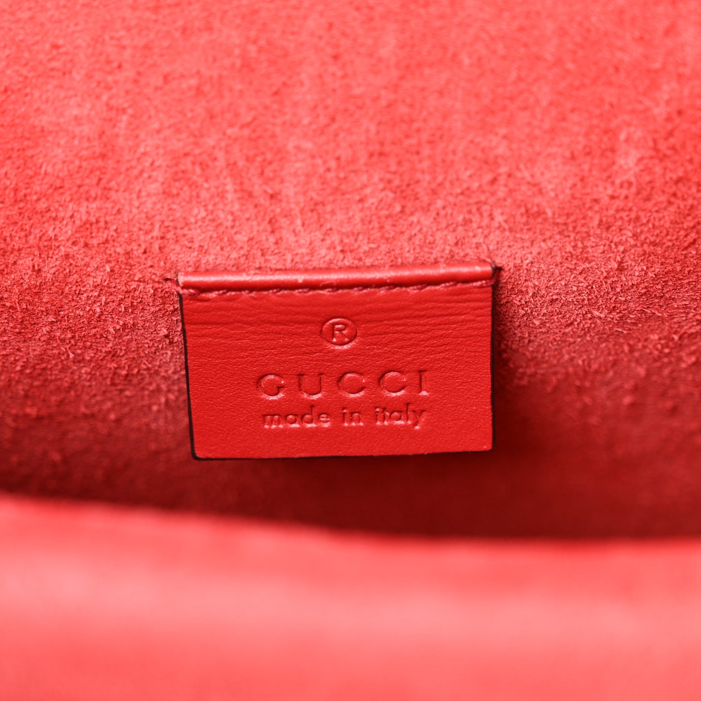 GG Supreme Monogram Mini Dionysus Shoulder Bag Hibiscus Red