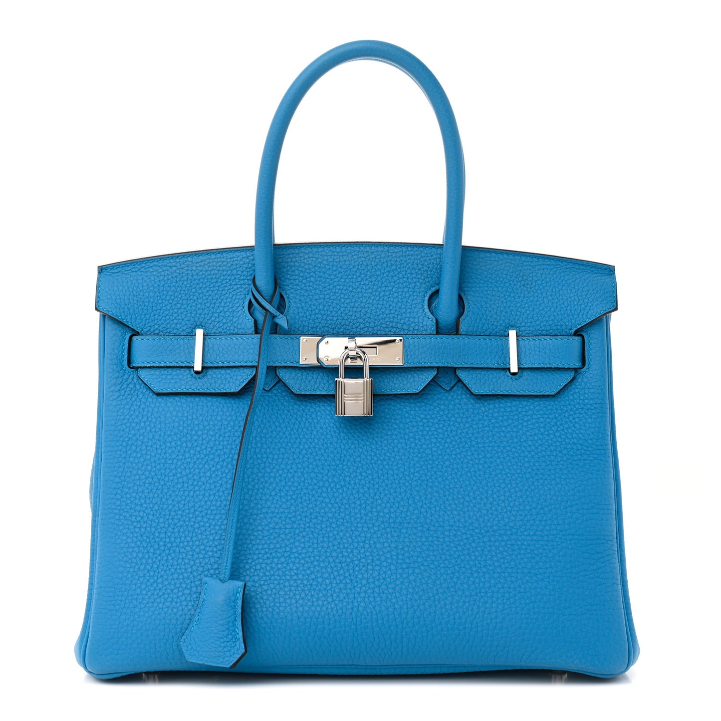 Togo Verso Birkin 30 Bleu Zanzibar Malachite