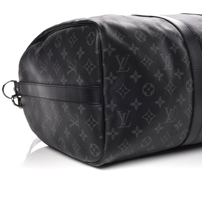 Louis Vuitton Monogram Eclipse Keepall Bandouliere 45 5 of 10