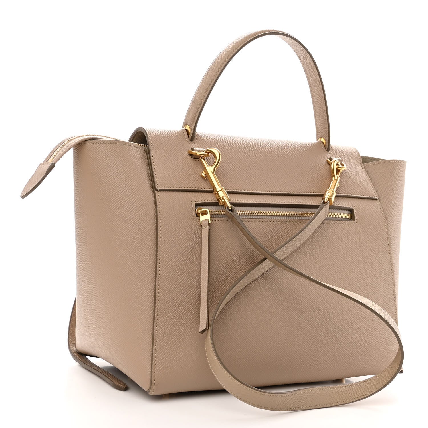 Celine Grained Calfskin Mini Belt Bag Light Taupe 3 of 9