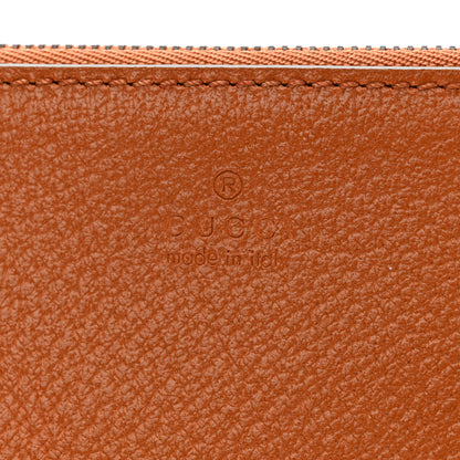 Gucci Straw Jacquard Dollar Calfskin GG Monogram Large Shopping Tote Natural Multicolor 7 of 13