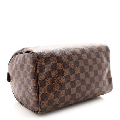Louis Vuitton Damier Ebene Speedy 25 4 of 9