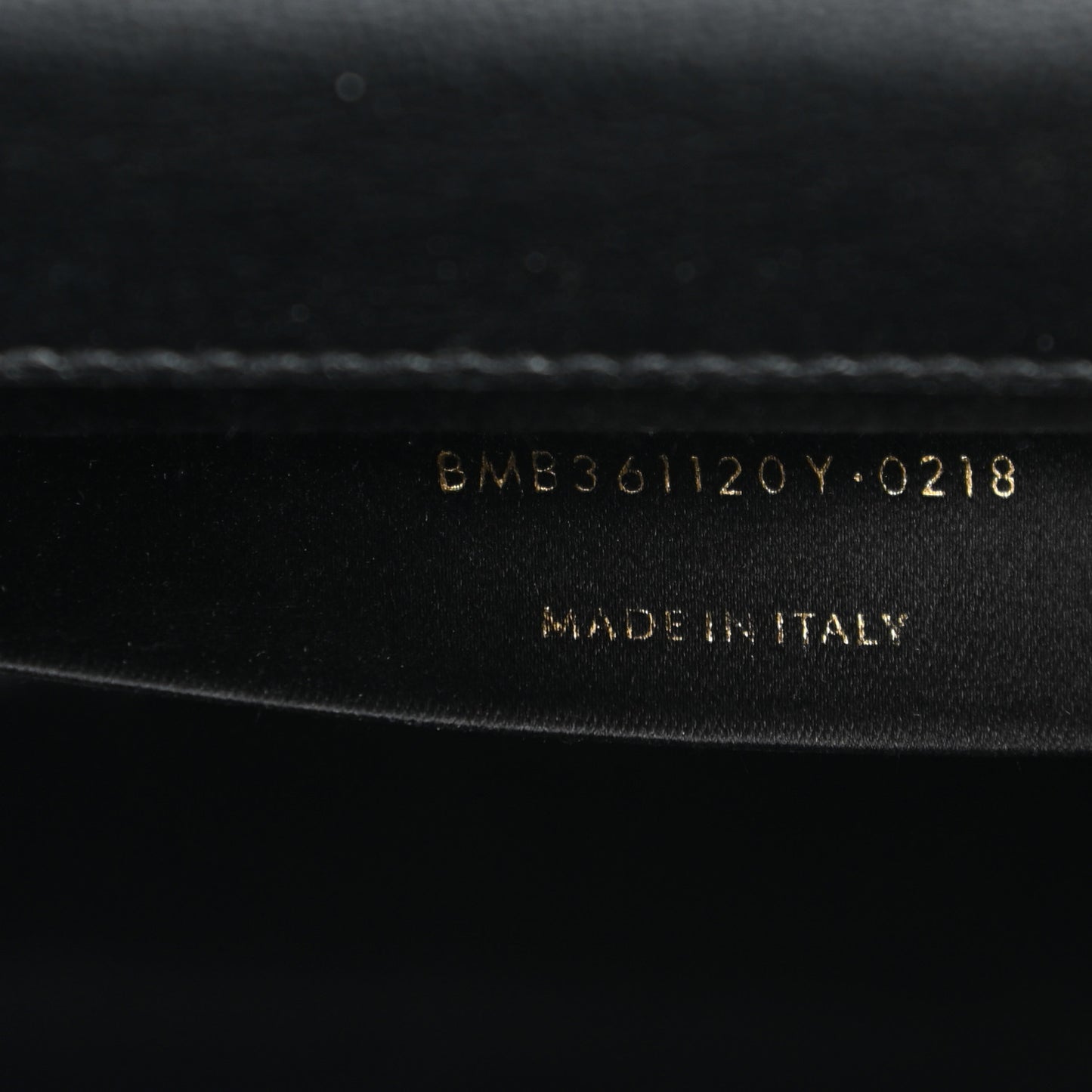 Calfskin Monogram Large Belle De Jour Clutch Black