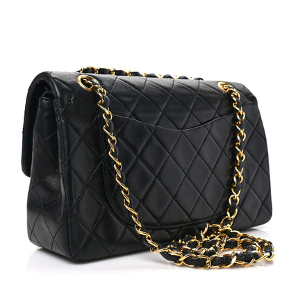 Chanel Lambskin Quilted Small Double Flap Black 3 of 8