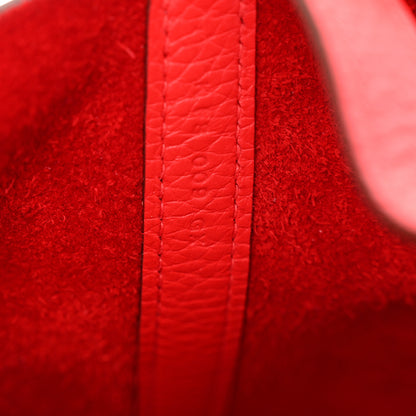 Hermes Taurillon Clemence Picotin Lock 18 PM Rouge de Coeur 7 of 10