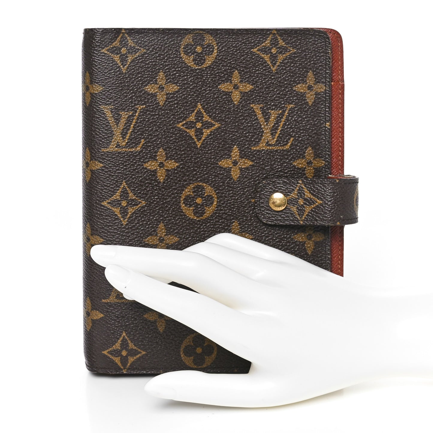 Monogram Medium Ring Agenda Cover