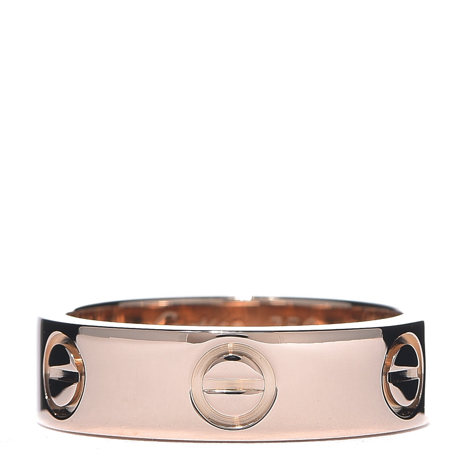 Cartier 18K Pink Gold 5.5mm LOVE Ring 51 5.75 1 of 5