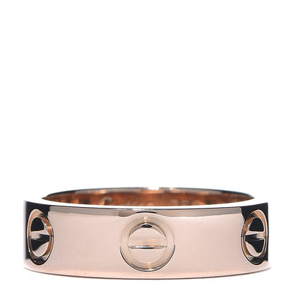 Cartier 18K Pink Gold 5.5mm LOVE Ring 51 5.75 1 of 5