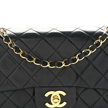 Chanel Lambskin Quilted Small Double Flap Black 8 of 12