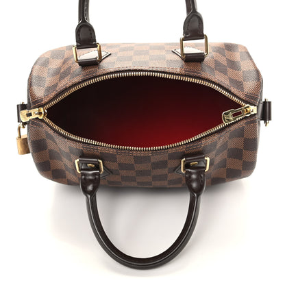 Louis Vuitton Damier Ebene Speedy Bandouliere 25 5 of 9