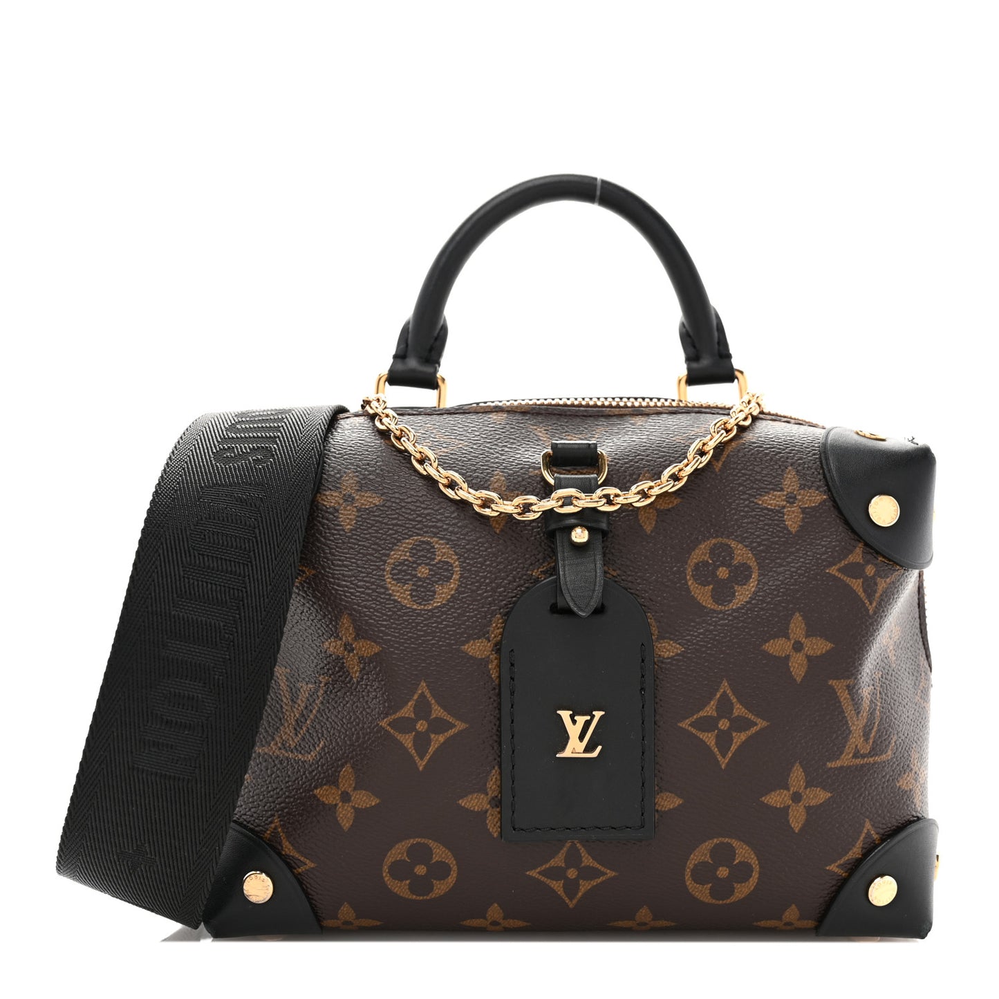Monogram Petite Malle Souple Black