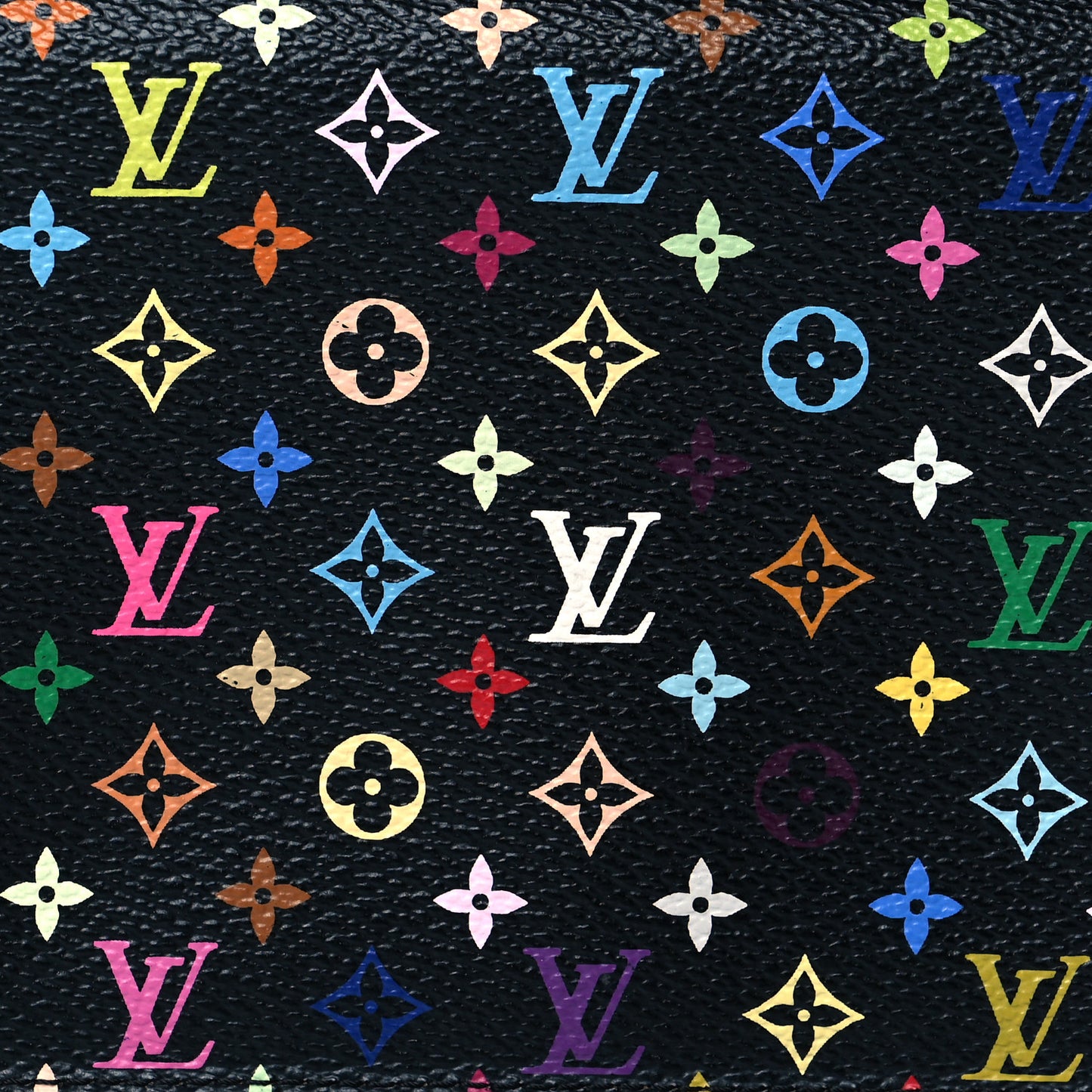 Monogram Multicolor Insolite Wallet Black Bleuet