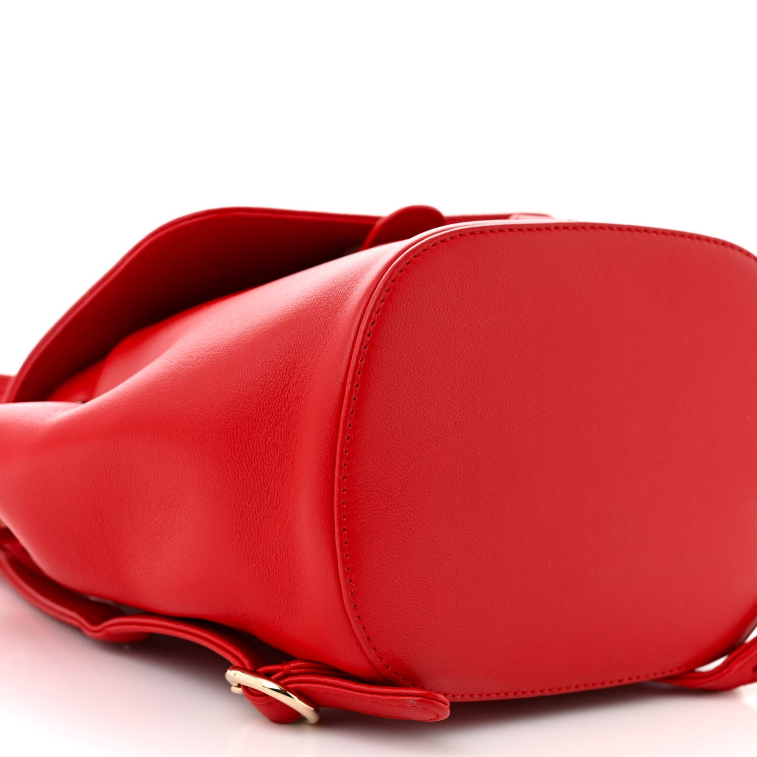 Chanel Lambskin CC Mania Backpack Red 9 of 10
