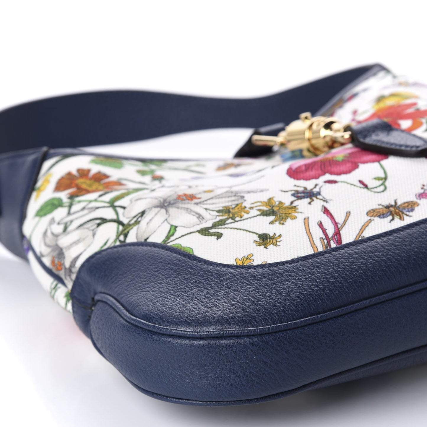 Canvas Flora Medium Jackie Hobo Blue Agata