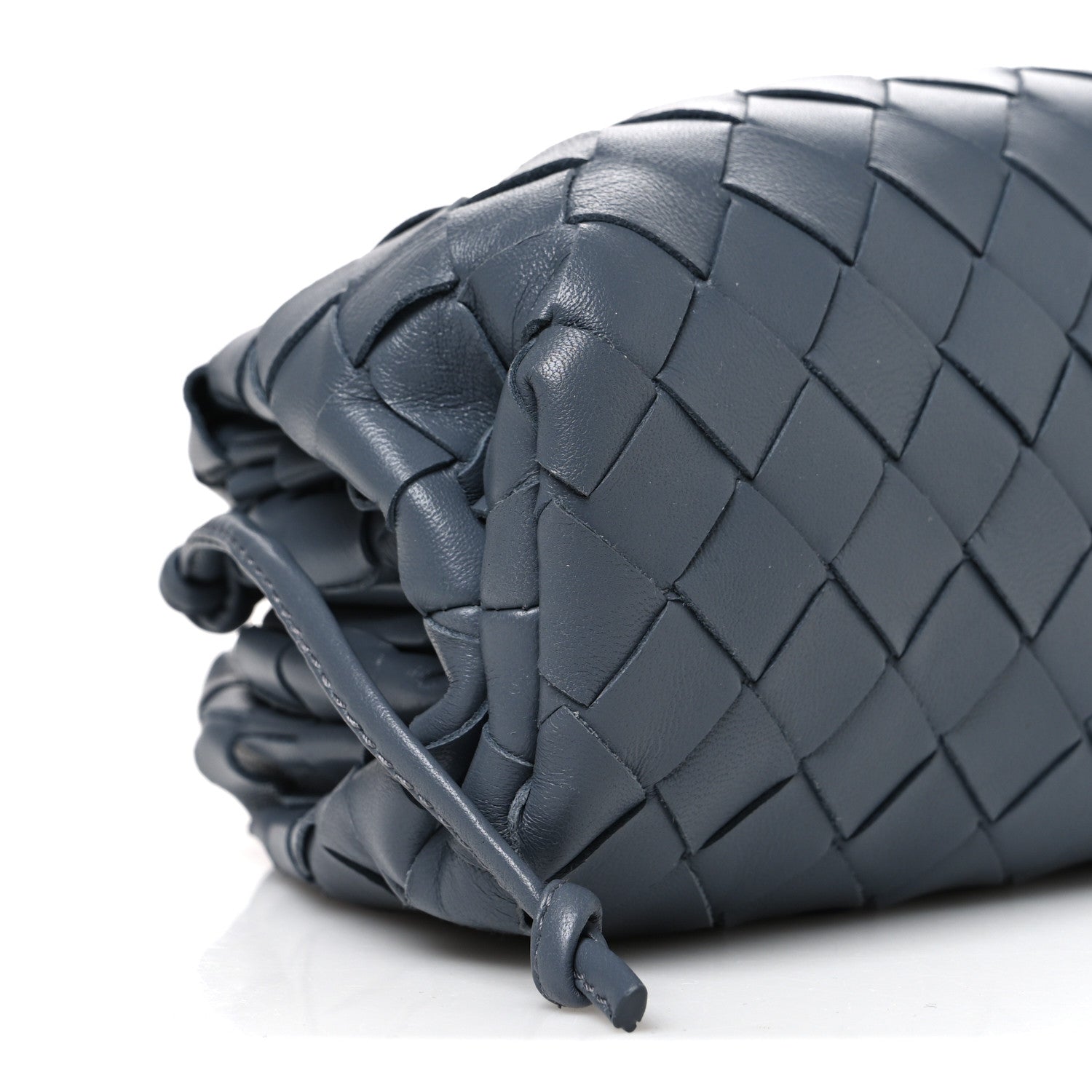 Bottega Veneta Nappa Intrecciato The Mini Pouch Thunder 10 of 11