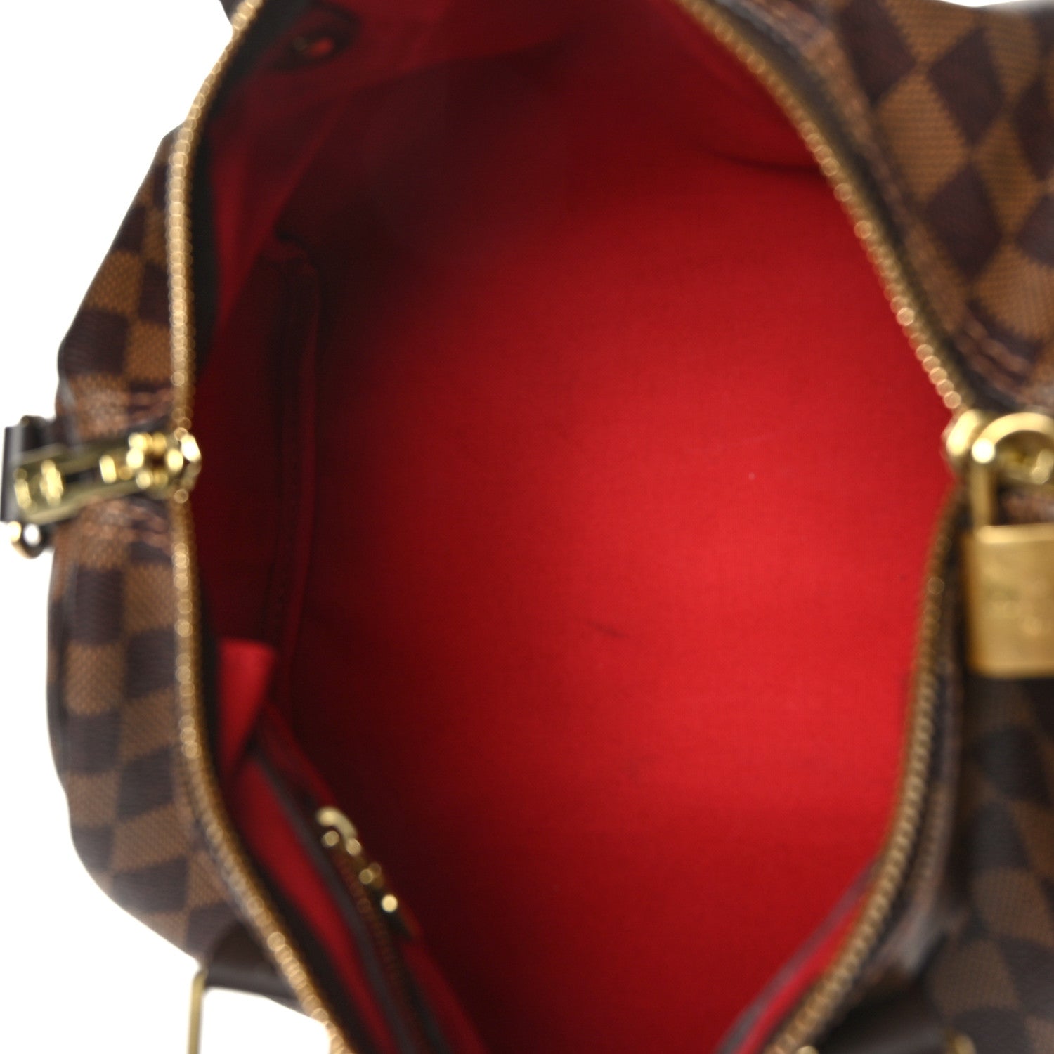 Louis Vuitton Damier Ebene Speedy Bandouliere 30 5 of 8
