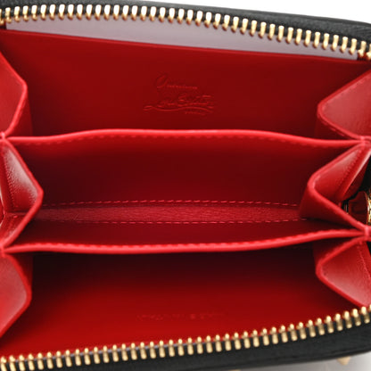 Christian Louboutin Calfskin Loubinthesky Panettone Coin Purse Black 5 of 7