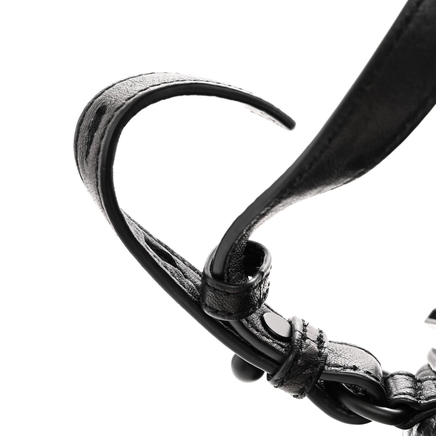 Alexander Wang Pebbled Lambskin Mini Rockie Black Matte Black Hardware 9 of 9