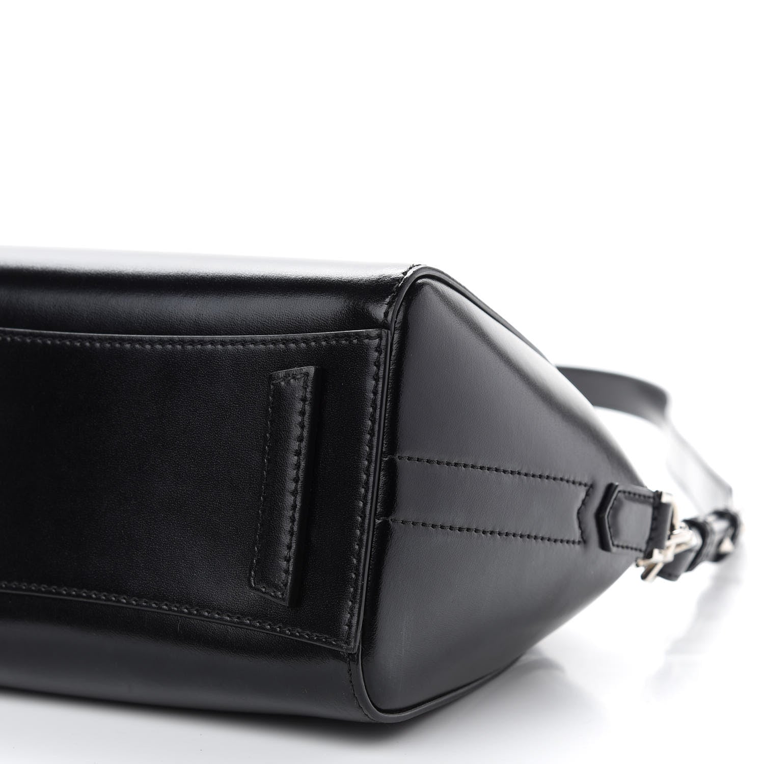Givenchy Shiny Lord Calfskin Mini Antigona Black 9 of 10