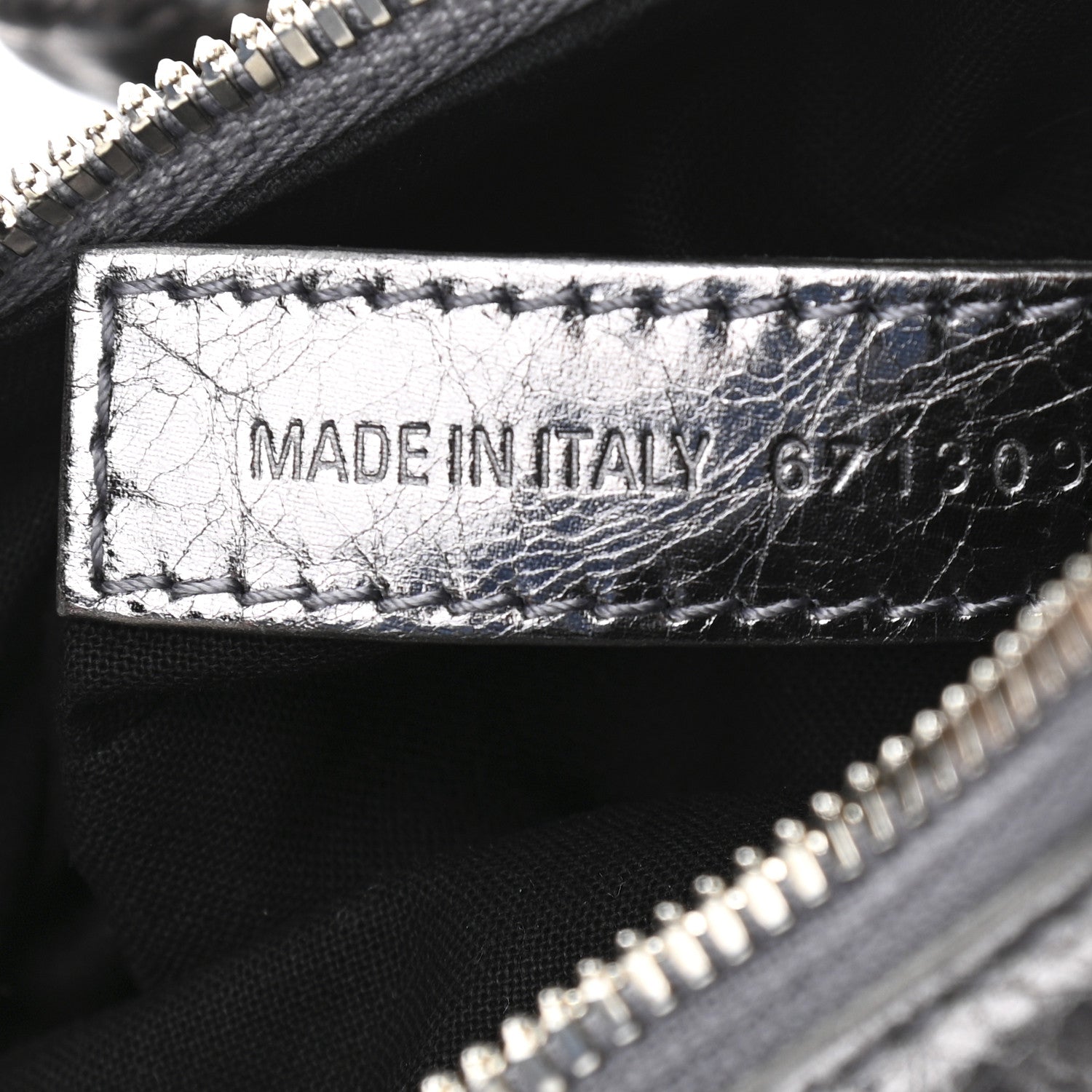 Balenciaga Metallic Agneau Arena Le Cagole Shoulder Bag XS Silver 7 of 11