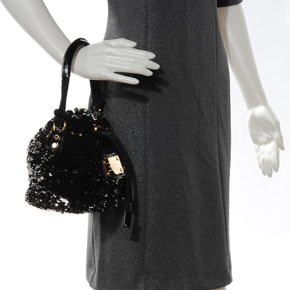 Louis Vuitton Mini Noe Rococo Black 2 of 7