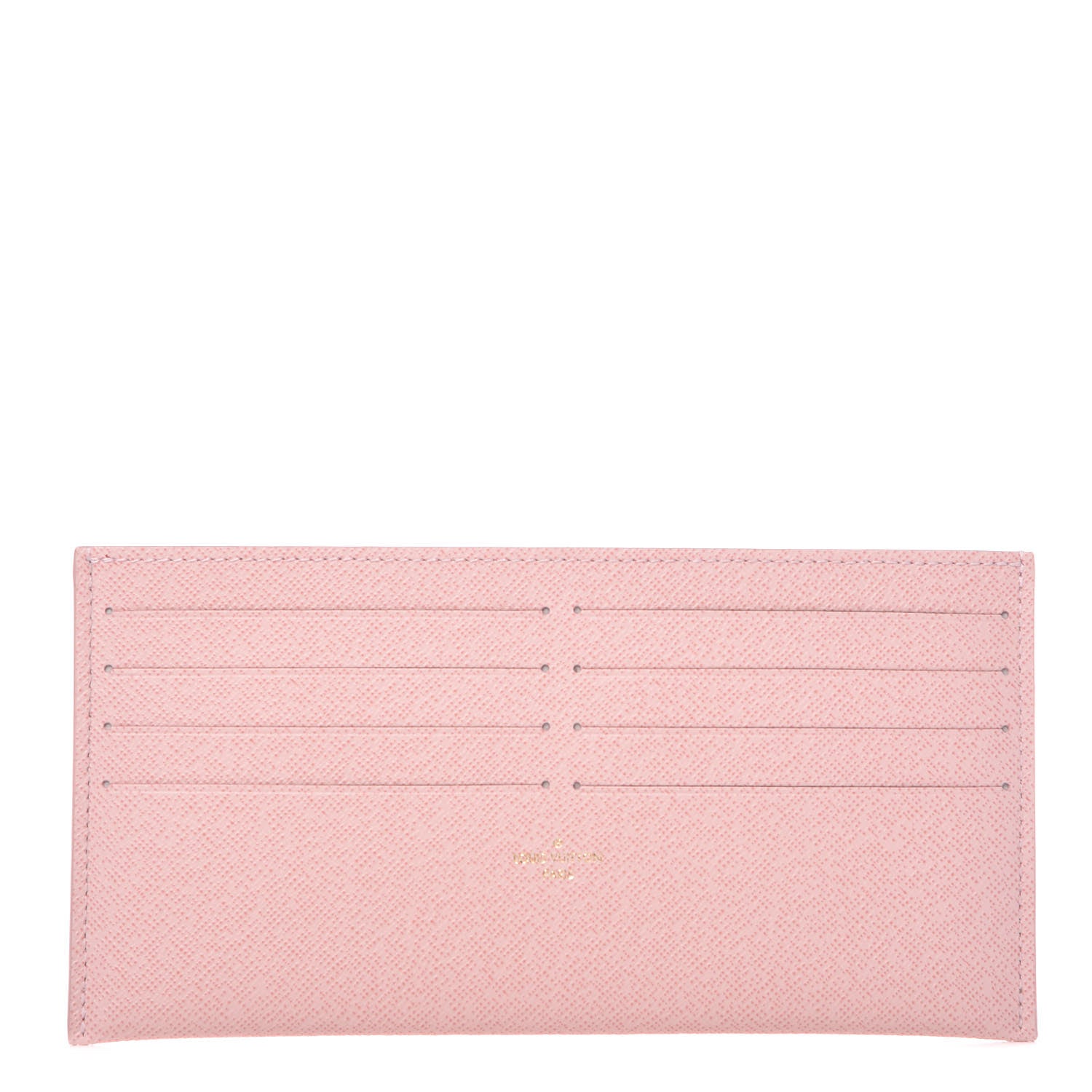 Louis Vuitton Calfskin Felicie Card Holder Insert Rose Ballerine 1 of 6