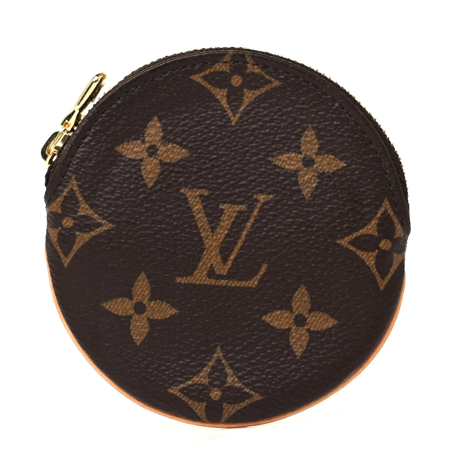 Monogram Round Coin Purse