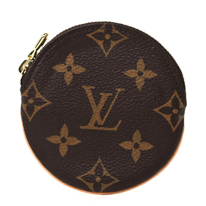 Louis Vuitton Monogram Round Coin Purse 1 of 8