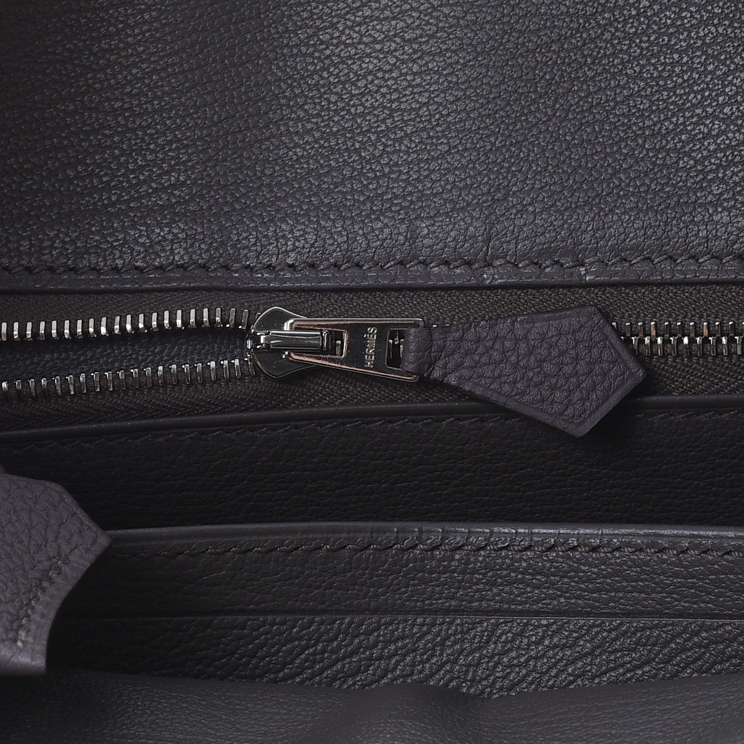 Hermes Togo Birkin 25 Etain 18 of 37