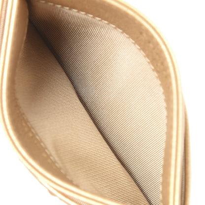 Chanel Metallic Goatskin Quilted Chanel 19 Card Holder Gold 4 of 11